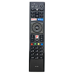 GUPBOO Télécommande Smart TV pour HUMAX RM-L08 Netflix FreeviewPlay Télécommande