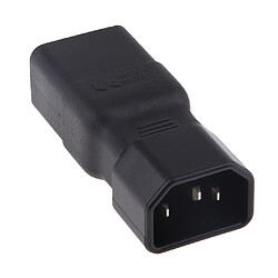 Connecteur C14 à C19, IEC 320 Mâle à Femelle Convertisseur Adaptateur Adaptateur Noir