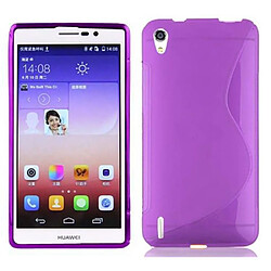 Cadorabo Coque Huawei ASCEND P7 Etui en Mauve