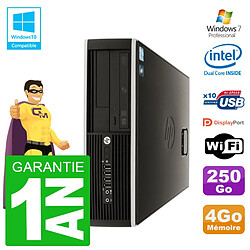 PC HP Compaq 8100 SFF G6950 RAM 4Go Disque 250Go Graveur DVD Wifi W7 - Occasion