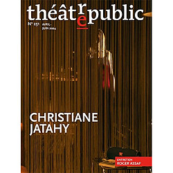 Théâtre-public, n° 251. Christiane Jatahy