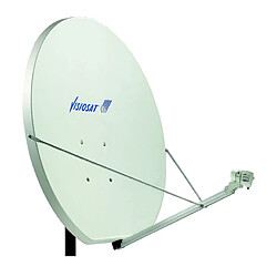 Antenne parabolique 120cm blanc - kit120ms - VISIOSAT