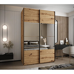 Abiks Meble Armoire à portes battantes Lux 4 245,5/150/64 2 portes