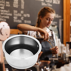 Panier De Filtre à Pression De Machines à Café Avec Anneau Noir Réutilisable Sans BPA 2 Tasses pas cher