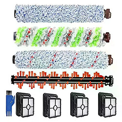 Accessoires pour aspirateur à ondes croisées Bissell 1866F, pièce de rechange pour rouleau de brosse, 9 pièces