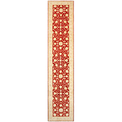 Vidal Tapis de couloir en laine 493x105 beige Kaizar