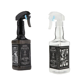 Kit 2pcs Trigger Vaporisateur à Cheveux Spray Bouteille Vide à Coiffure Pulérisateur de Jet d'Eau à Plante Herbe Jardinage - 500ml