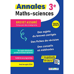 Annales maths-sciences 3e : 2025