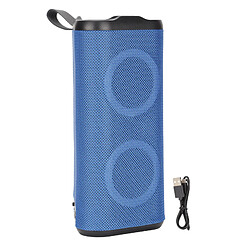 ComfortXL Enceinte bluetooth surround sound support memory card, enceinte sans fil portable avec lumières rvb pour les sports de plein air