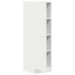 Acheter vidaXL Armoire de cuisine blanc 38x41,5x131,5 cm bois d'ingénierie