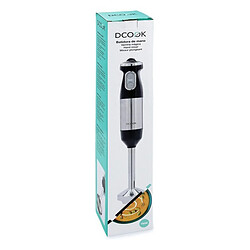 Avis Look & Feel Mixeur plongeant Dcook Acier inoxydable Acier (750W - 37x7x5CM)