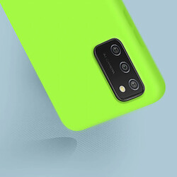 Avizar Coque Samsung Galaxy A02s Silicone Gel Souple Finition Soft Touch vert