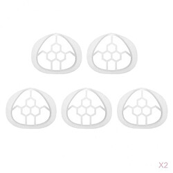 10x Support En Silicone Frais Pour Cadre De Support Intérieur De Masque Facial Adulte