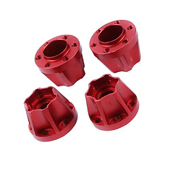 Acheter Adaptateur D'entraînement De Moyeu De Jante Hexagonal De Roue De 18 Mm Pour 1/10 Axial SCX10 TRX4 D90 Rouge