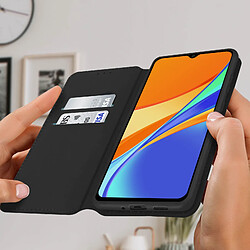 Avis Avizar Housse Xiaomi Redmi 9C Étui Folio Portefeuille Fonction Support noir