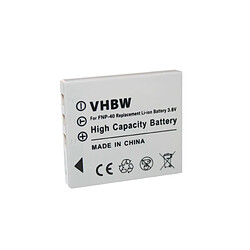 vhbw Li-Ion Batterie 500mAh (3.6V) compatible pour KODAK Easyshare C763 C 763 remplace KLIC 7005