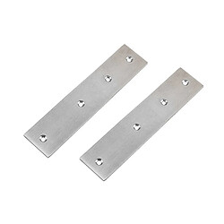 Wewoo 3 PCS Code de connexion en acier inoxydablepièce de droitenuméro 16