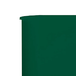 Avis vidaXL Paravent 9 panneaux Tissu 1200 x 160 cm Vert