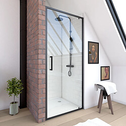 Aurlane Porte de douche pivotante 80 cm