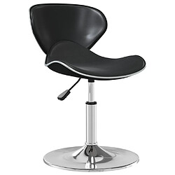 VidaXL Tabouret Bar - Noir Simili