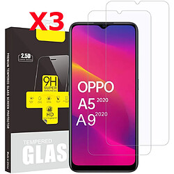 Pack X3 Vitres Protection Ecran Pour OPPO A5 2020 Little Boutik®