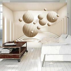 Paris Prix Papier Peint Beige Balls 210 x 300 cm