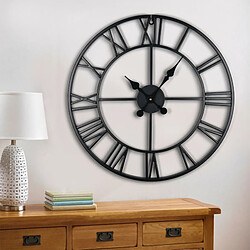 Avis Universal Horloge XL 60cm en chiffres romains | Horloge murale squelette