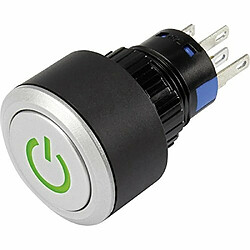 Avis Bouton-poussoir à rappel TRU COMPONENTS LAS1-AWY-11T/G/12V/P 1303030 250 V/AC 3 A 1 x Off/(On) IP65 momentané 1 pc(s)