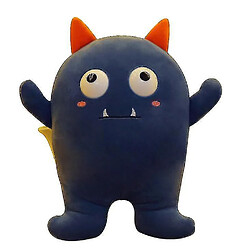 Universal Petit monstre vert peluche poupée animal en peluche (bleu foncé)