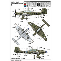 Trumpeter Maquette Avion Junkers Ju-87r Stuka pas cher