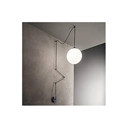 Ideal Lux Suspension Noire BOA 1 ampoule