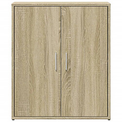 Acheter vidaXL Buffet chêne sonoma 60x31x70 cm bois d'ingénierie