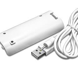 vhbw batterie compatible avec Nintendo Wii Controller manette de jeu contrôleur (400mAh, 2,4V, NiMH)