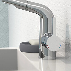 Avis EISL Mitigeur de lavabo COOL avec douchette extractible chrome