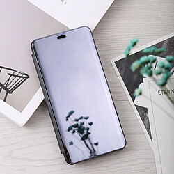 Wewoo Housse Coque Etui en cuir incassable pour banderole incurvée pour HuHonor 10 Lite / P Smart (2019), avec support et fonction Veille / Réveil (Noir)