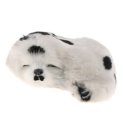 Acheter simulation dormir dormir faire la sieste en peluche chien chiot jouet collectable tacheté