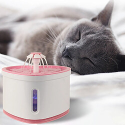 Acheter Universal Fontaine automatique pour chat à boire LED veilleuse répartiteur d'eau pour animaux domestiques USB rechargeable bol d'eau pour chat | Fournitures d'arrosage pour l'alimentation des chats