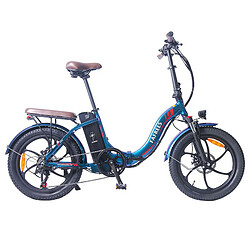 FAFREES F20 Pro Vélo Électrique 20 pouces Cadre Pliant E-bike - Bleu