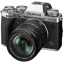 FUJIFILM X-T5 appareil photo sans miroir avec objectif 18-55 mm (argent) pas cher