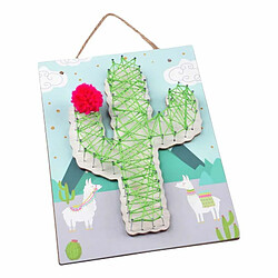 Avis Paris Prix Kit String Art Cactus 28cm Multicolore