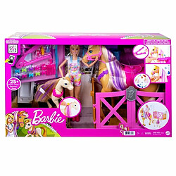 Avis Poupée Mannequin - Barbie - HGB58 - Coffret Toilettage des Chevaux Barbie avec 1 poupée