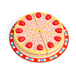 Acheter Bigjigs Toys Gâteau de fête aux fraises en bois