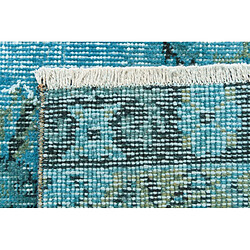 Vidal Tapis de laine 290x178 turquoise Ultra Vintage