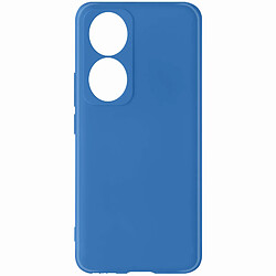 Avizar Coque pour Honor 90 Semi-rigide Soft-touch Fast Cover Bleu