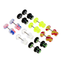 Fake Ear Plug Stud d'Oreille Écarteurs