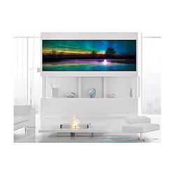 Paris Prix Tableau Imprimé Rainbow Aurora Narrow 50 x 150 cm