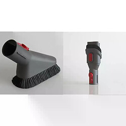 AD pour Dyson V7 V8 V10 V11, tête de brosse douce, petits accessoires et fixation 2 en 1, outil combiné, tête d'aspiration de brosse