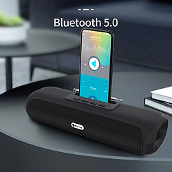 Universal Support de téléphone portable Subwoofer Car TF FM Radio | Soundbar (Noir)