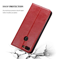 Cadorabo Coque ZTE Nubia N3 Etui en Rouge pas cher