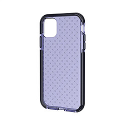 Avis Wewoo Coque Souple Pour iPhone 11 Grille Motif Antichoc Transparent TPU Housse de protection Bleu